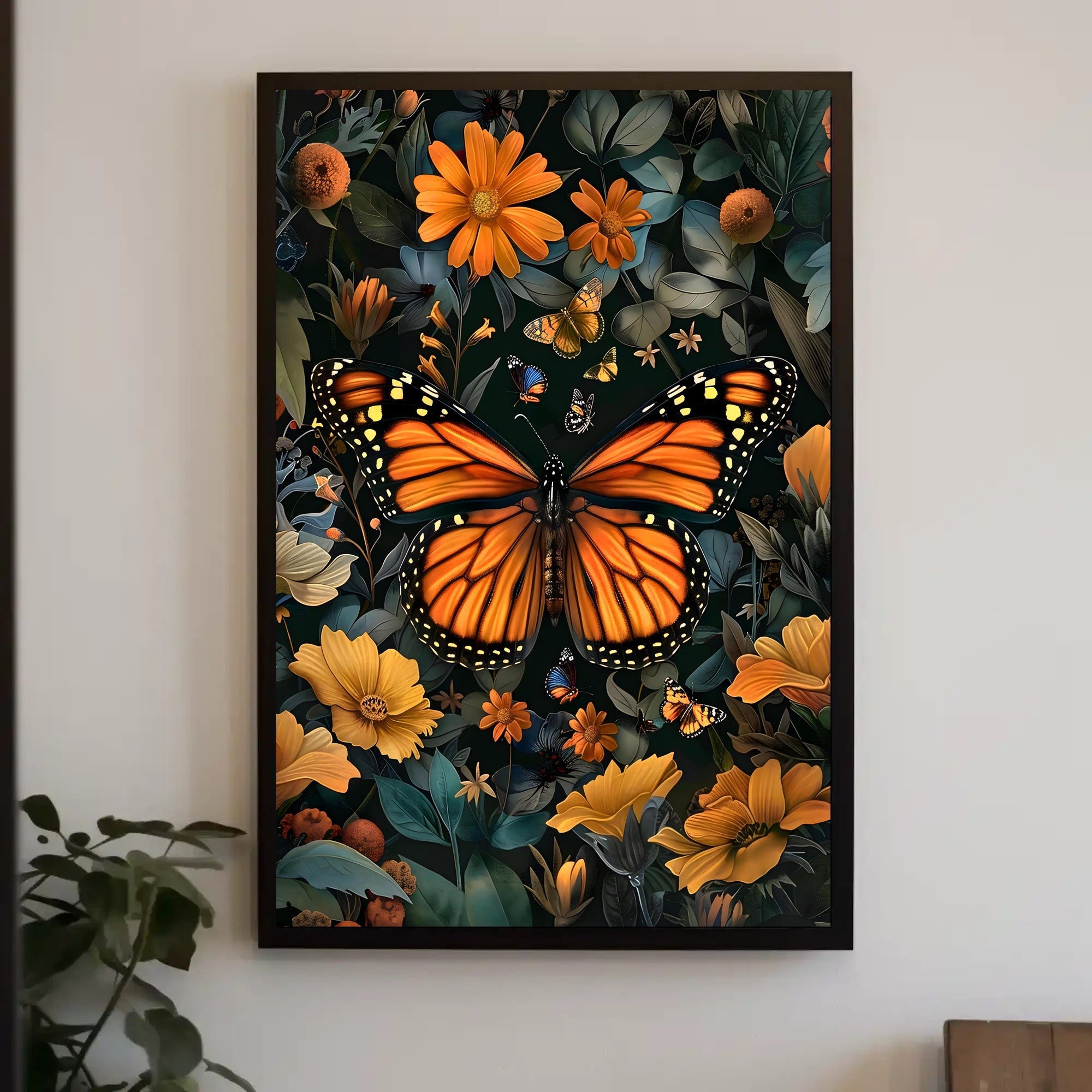 Vibrant Nature Symphony Wall Art Print