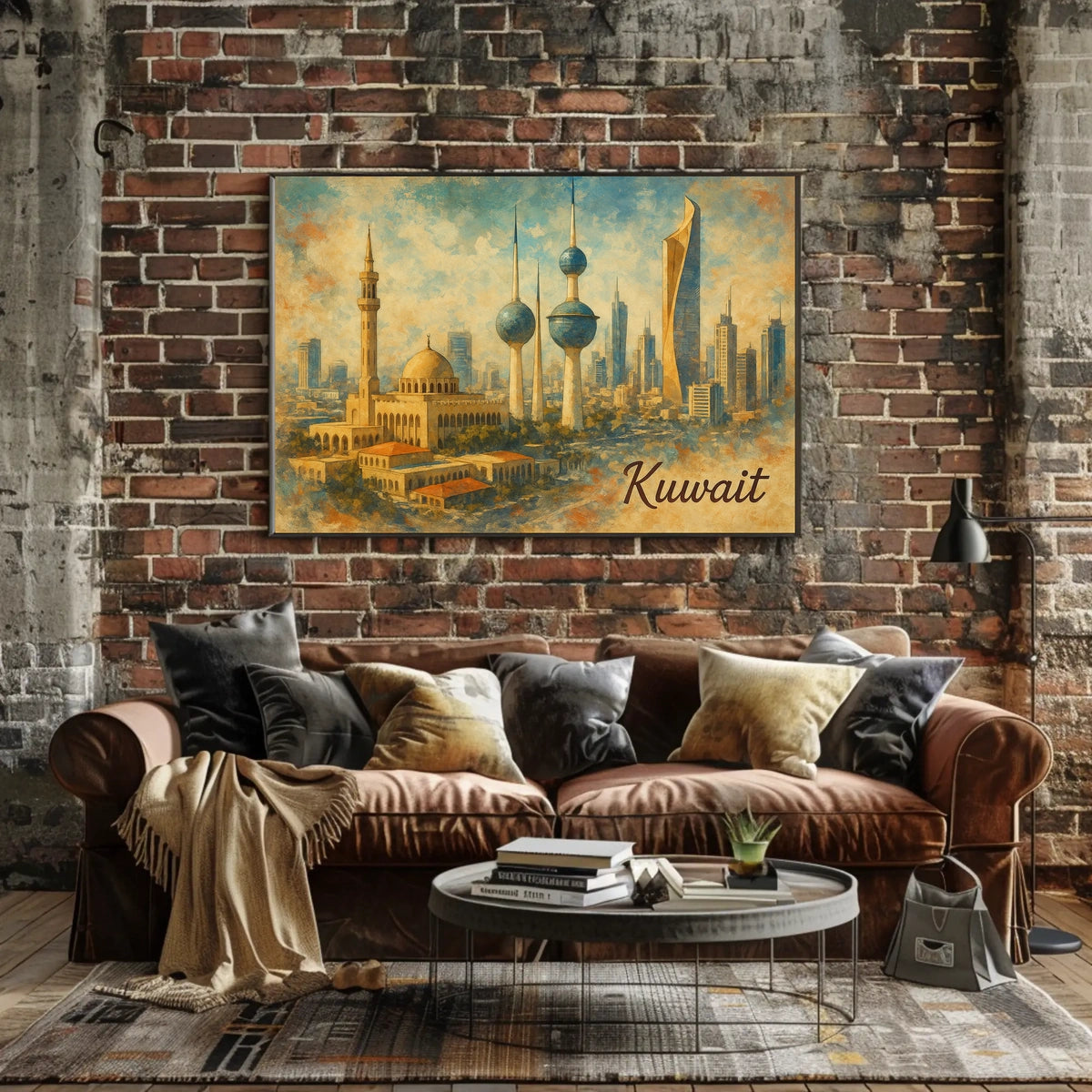 Kuwait Cityscape Poster