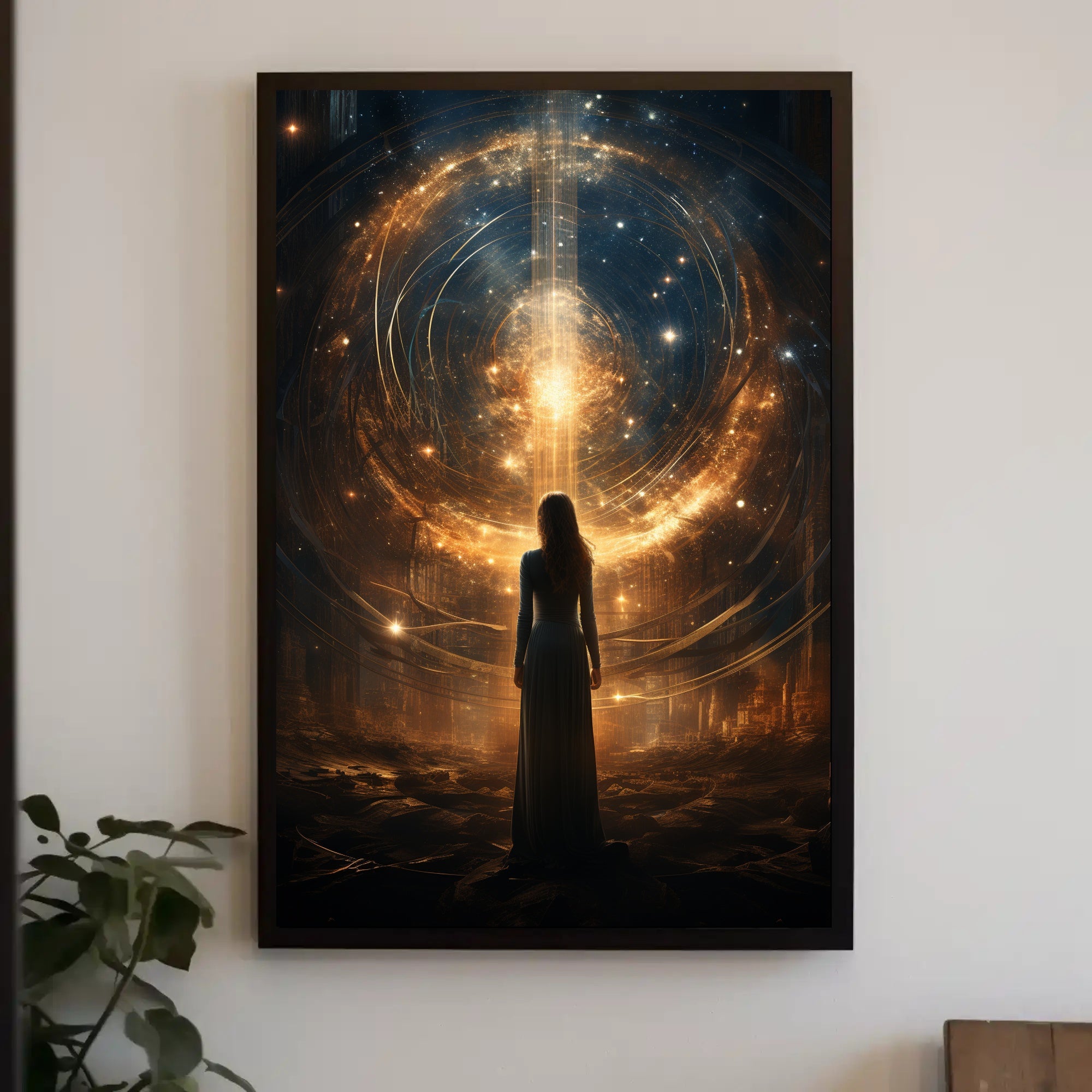 Journey To The Cosmic Realm Poster PosterGoat