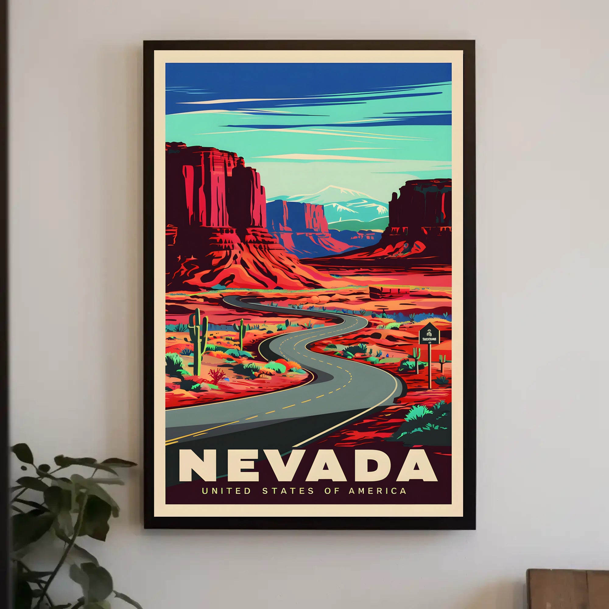 Scenic Nevada Poster