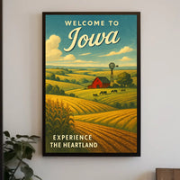 Welcome to Iowa Poster