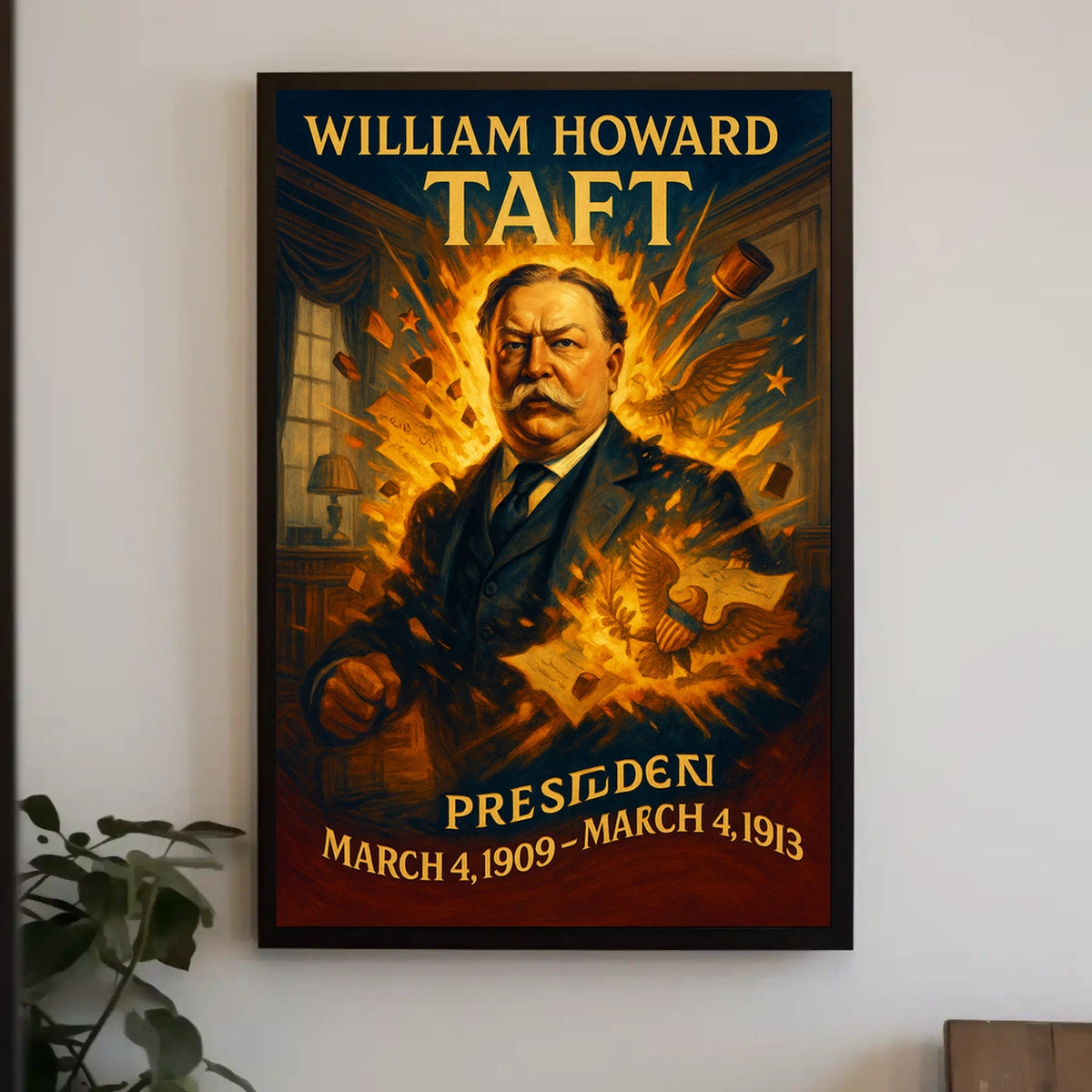 William Howard Taft Presidential Era Poster