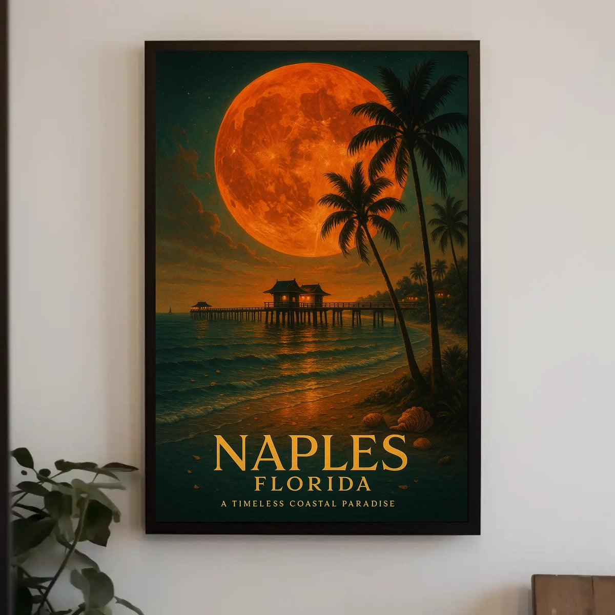 Naples, Florida A Coastal Paradise Poster