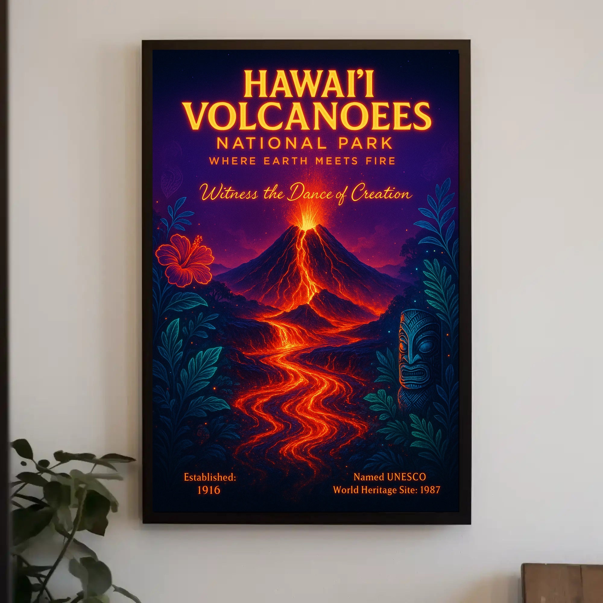 Hawaii Volcanoes National Park Poster PosterGoat