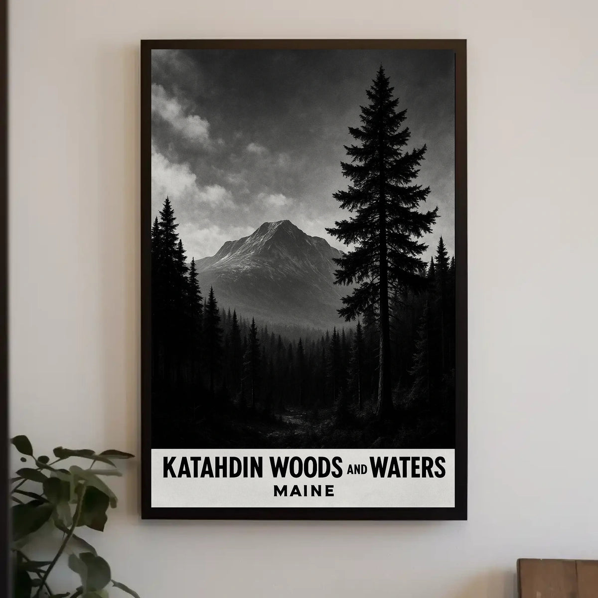 Katahdin Woods And Waters Poster
