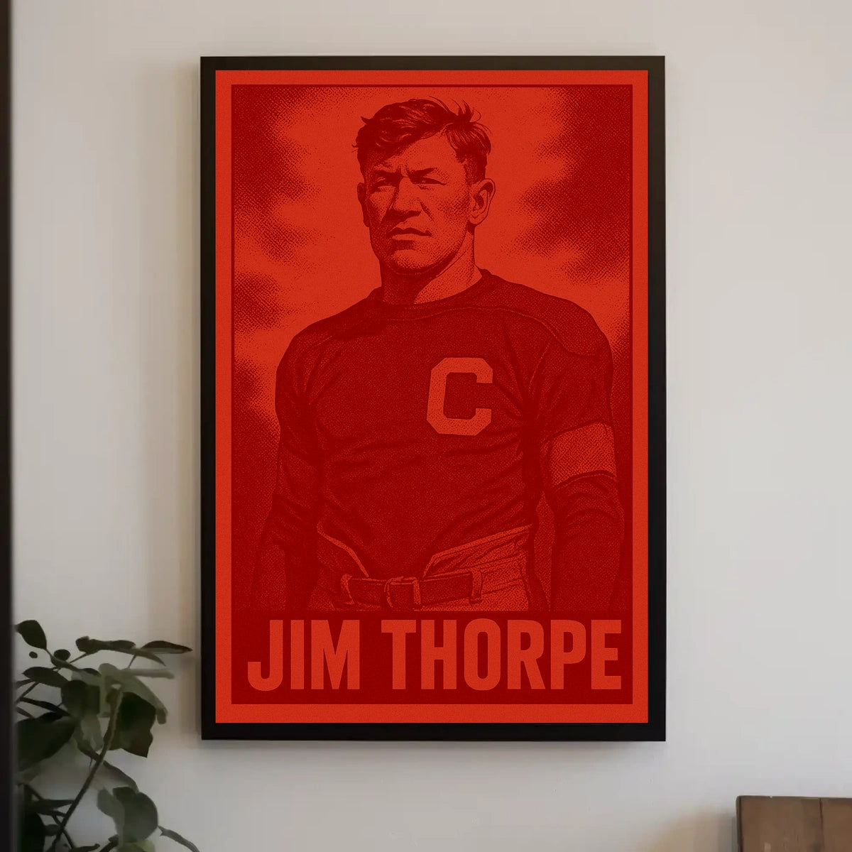 Jim Thorpe Athletic Legend Poster