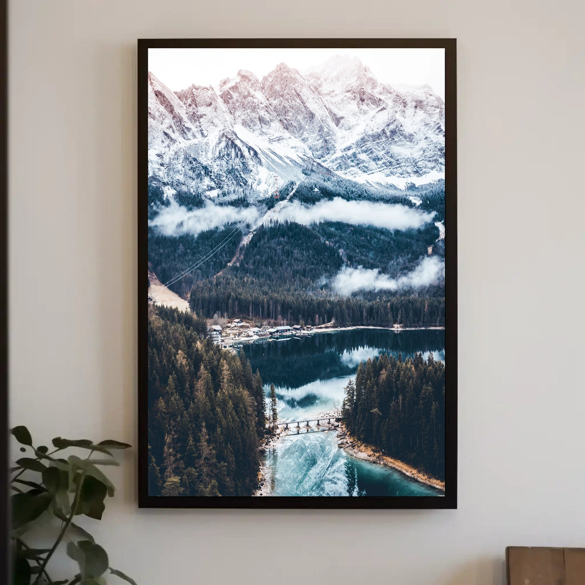 Majestic Mountain Landscape Poster