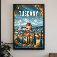 Discover Tuscany Poster