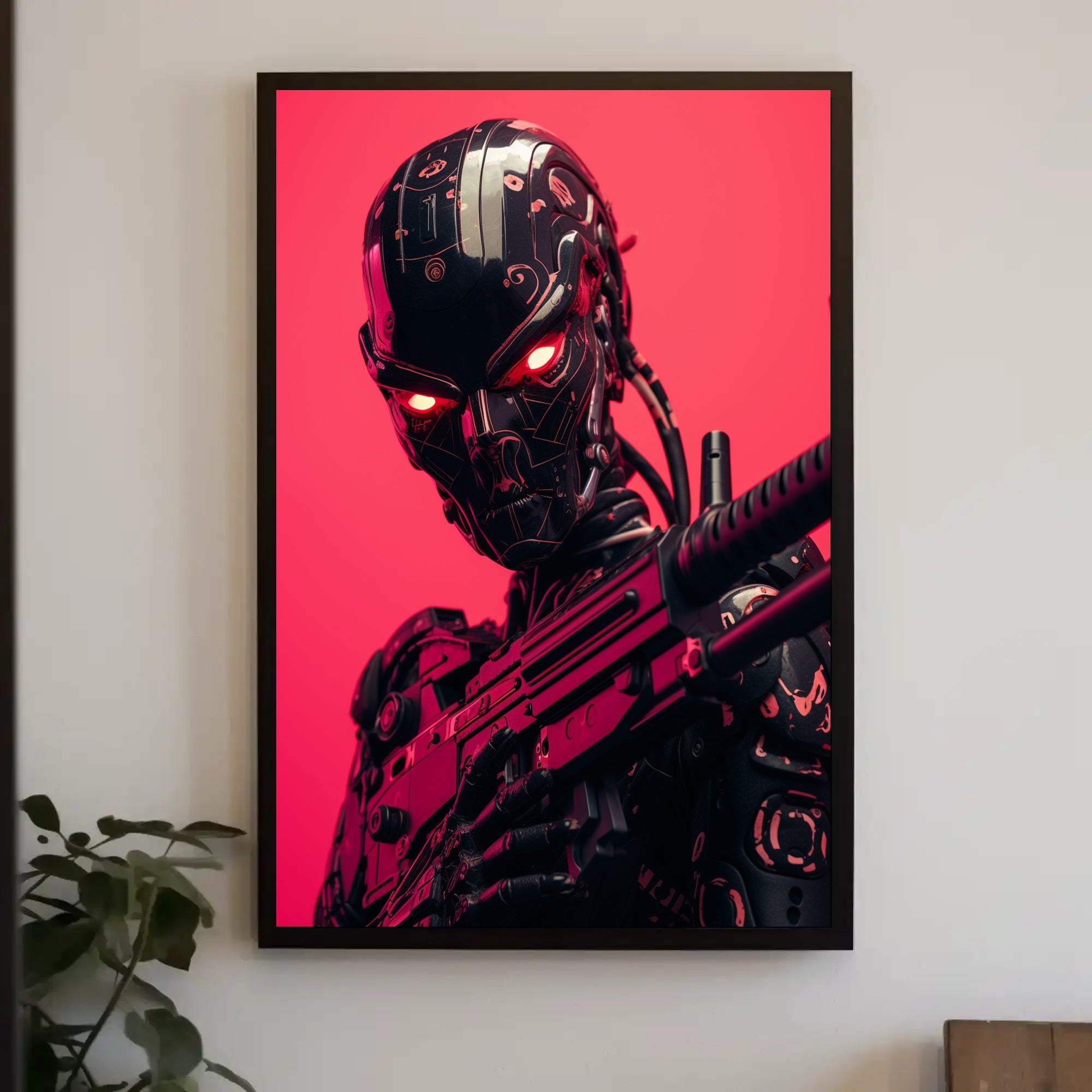 Cybernetic Guardian Poster PosterGoat