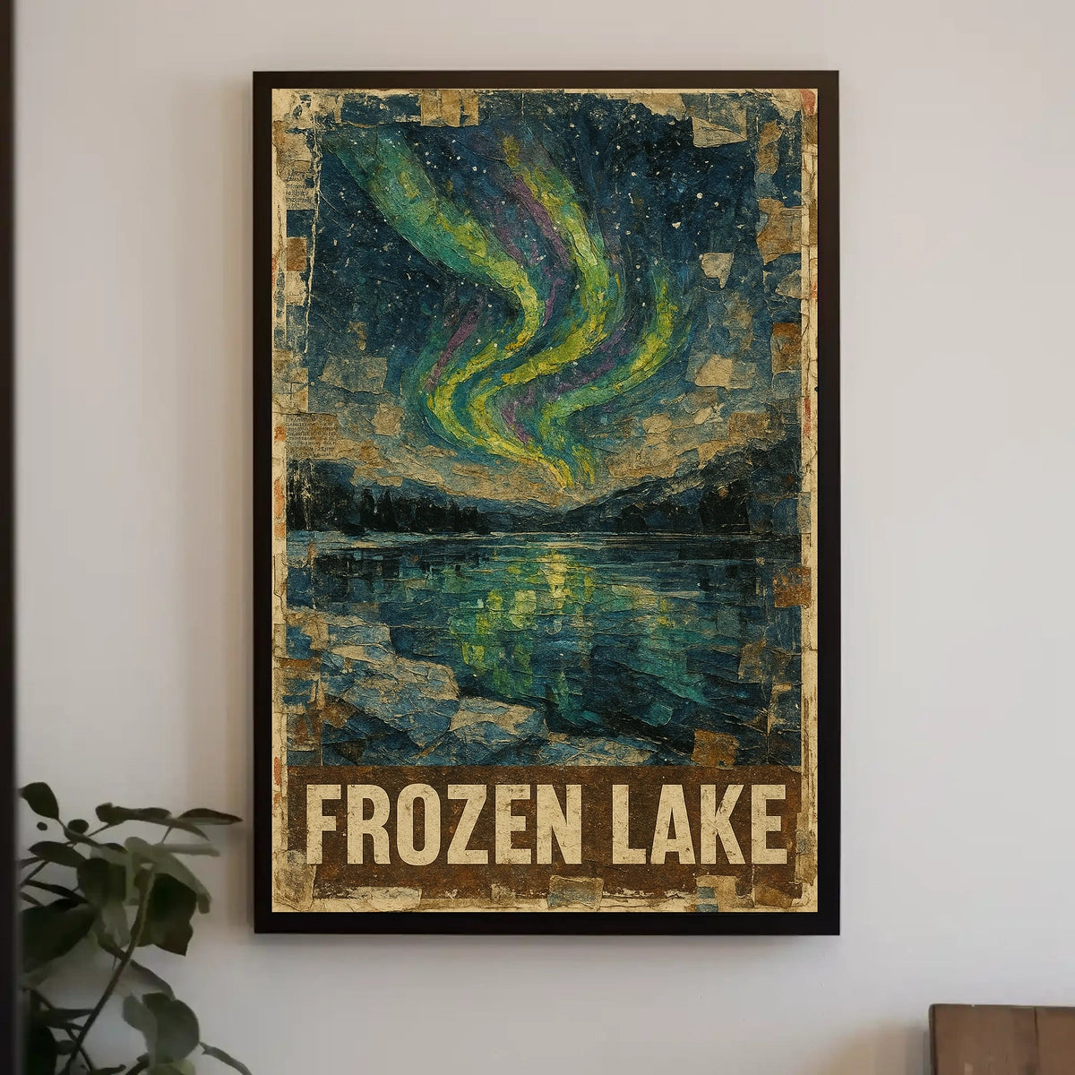 Frozen Lake Poster