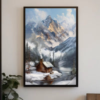 Vintage Art Deco Cityscape Poster