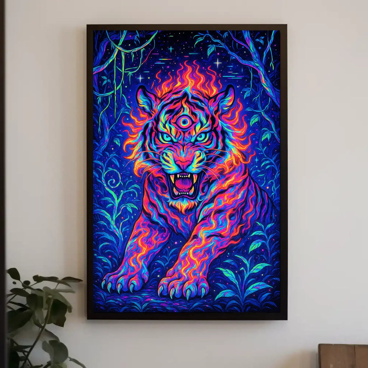 The Mystical Tiger Poster