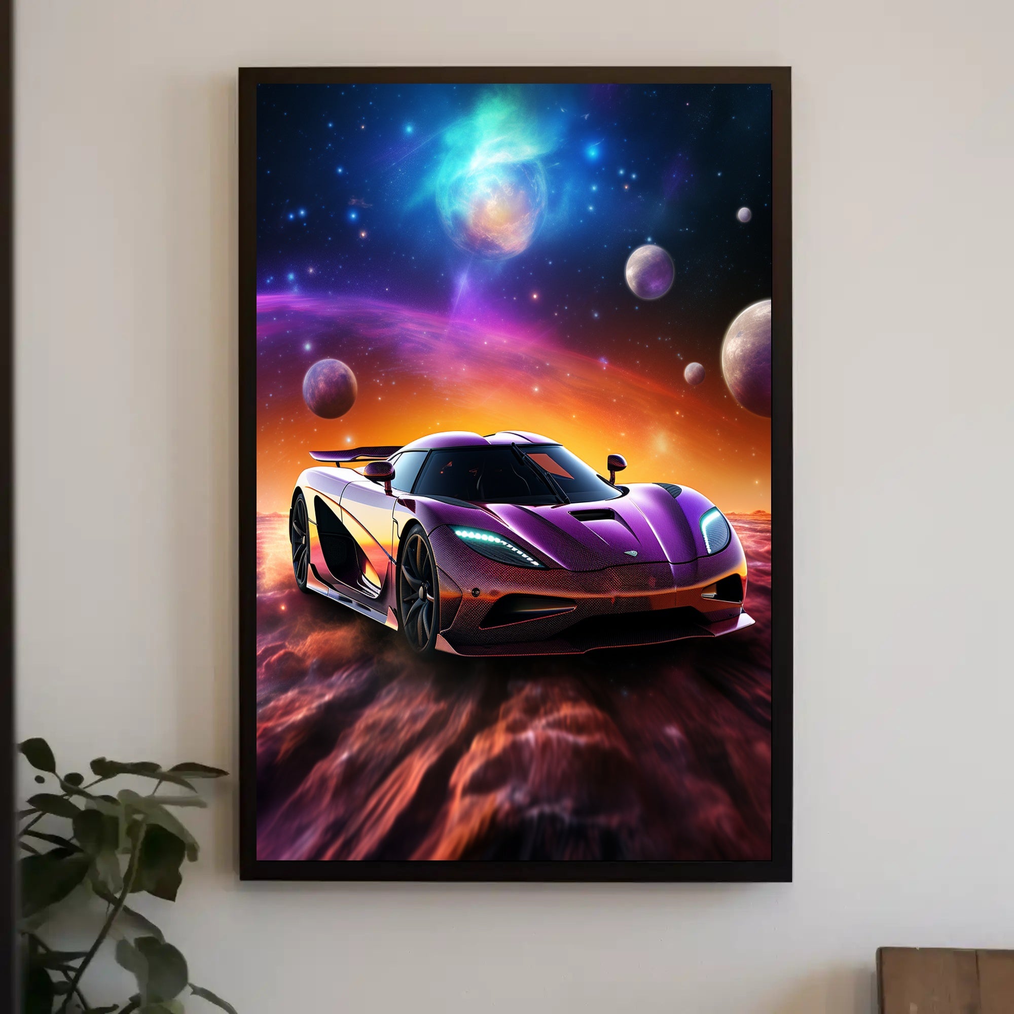 Cosmic Drive Poster PosterGoat