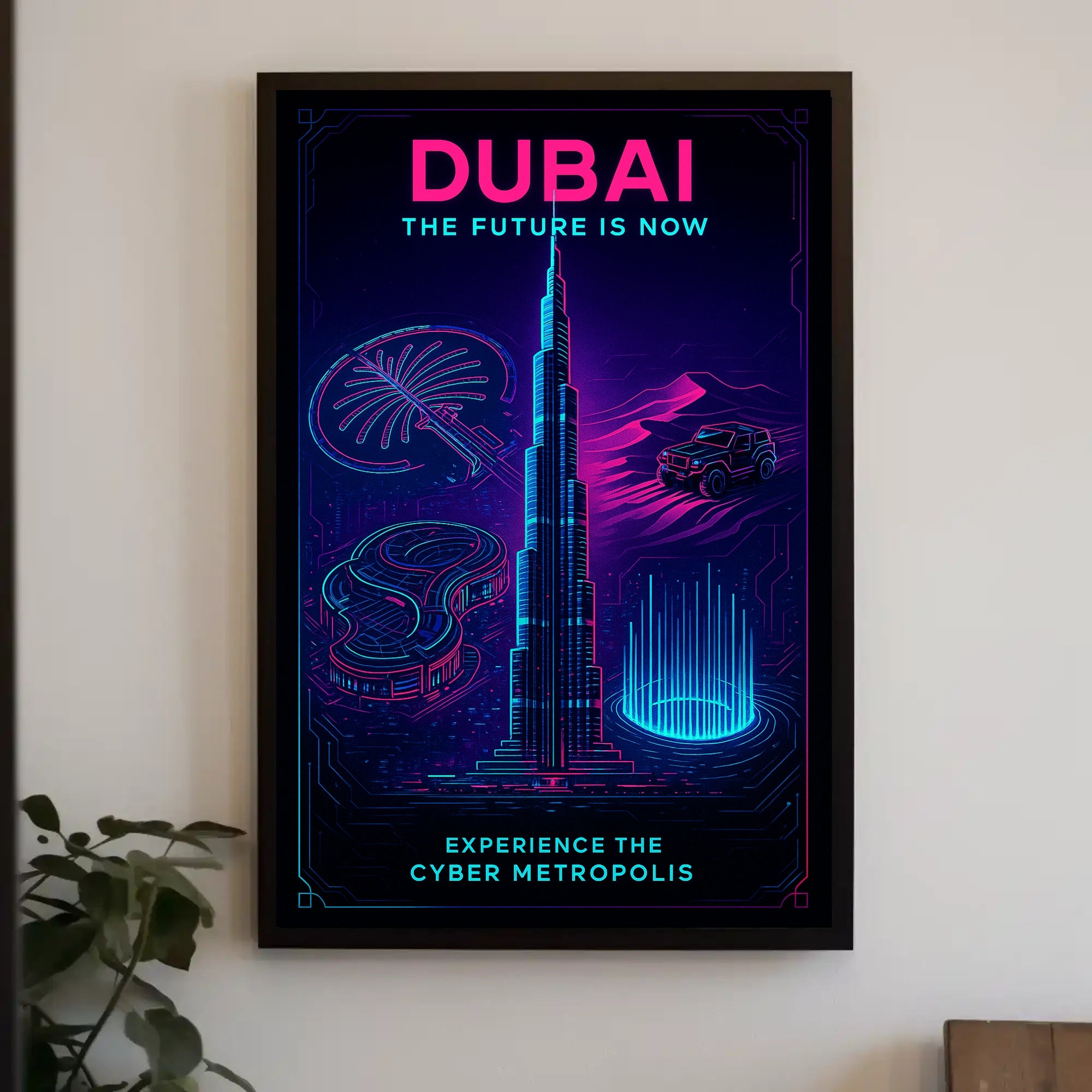 Dubai The Future is Now Poster