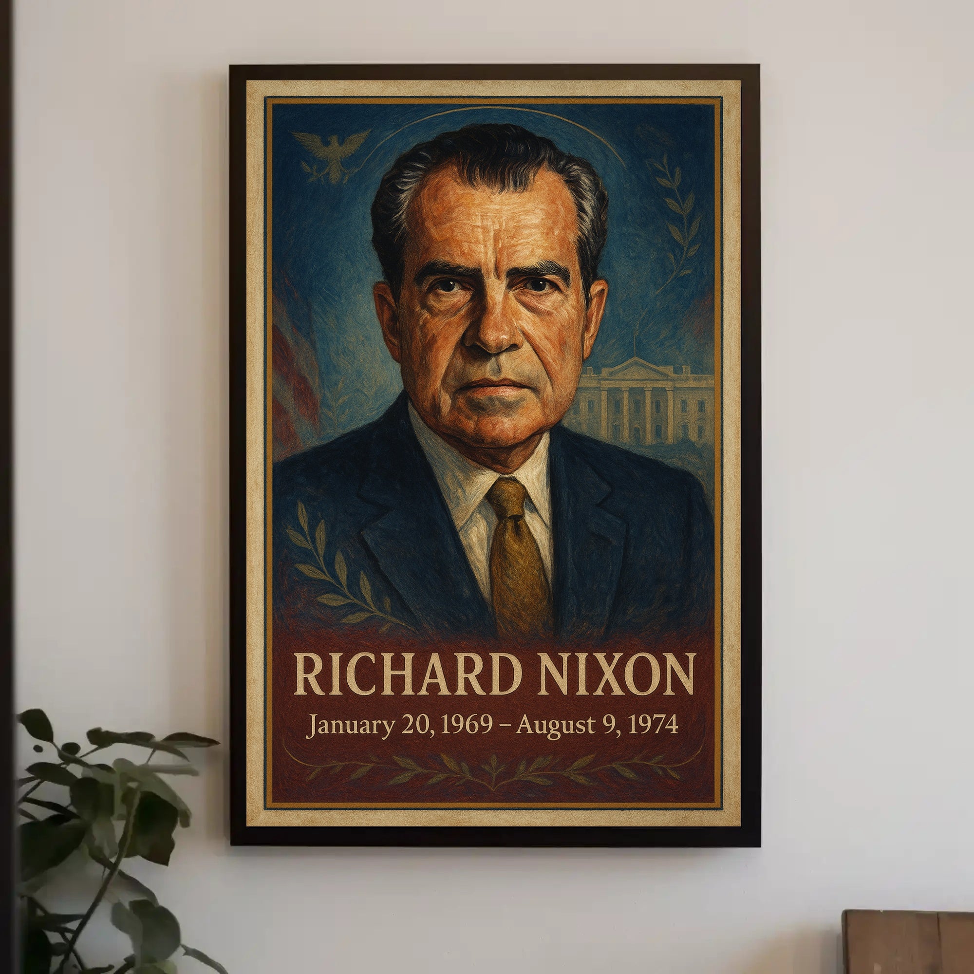 Richard Nixon Presidential Term Poster