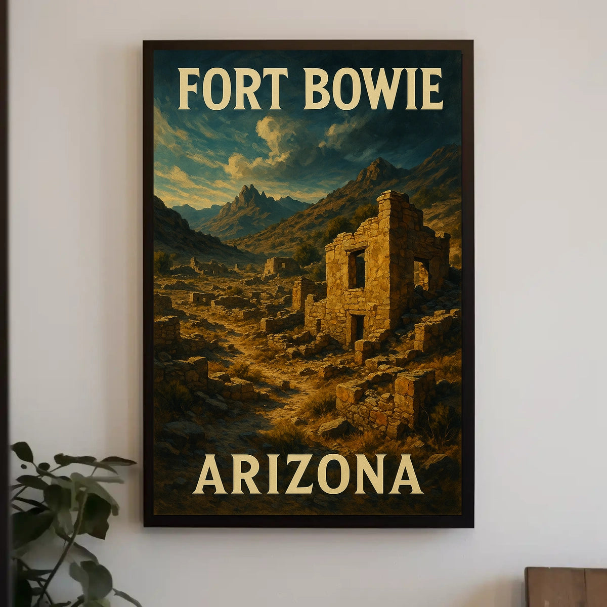 Fort Bowie, Arizona Poster