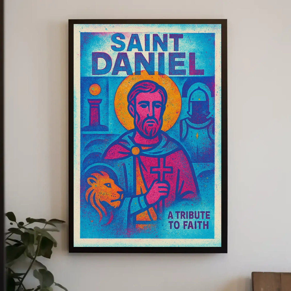 Saint Daniel A Tribute to Faith Poster
