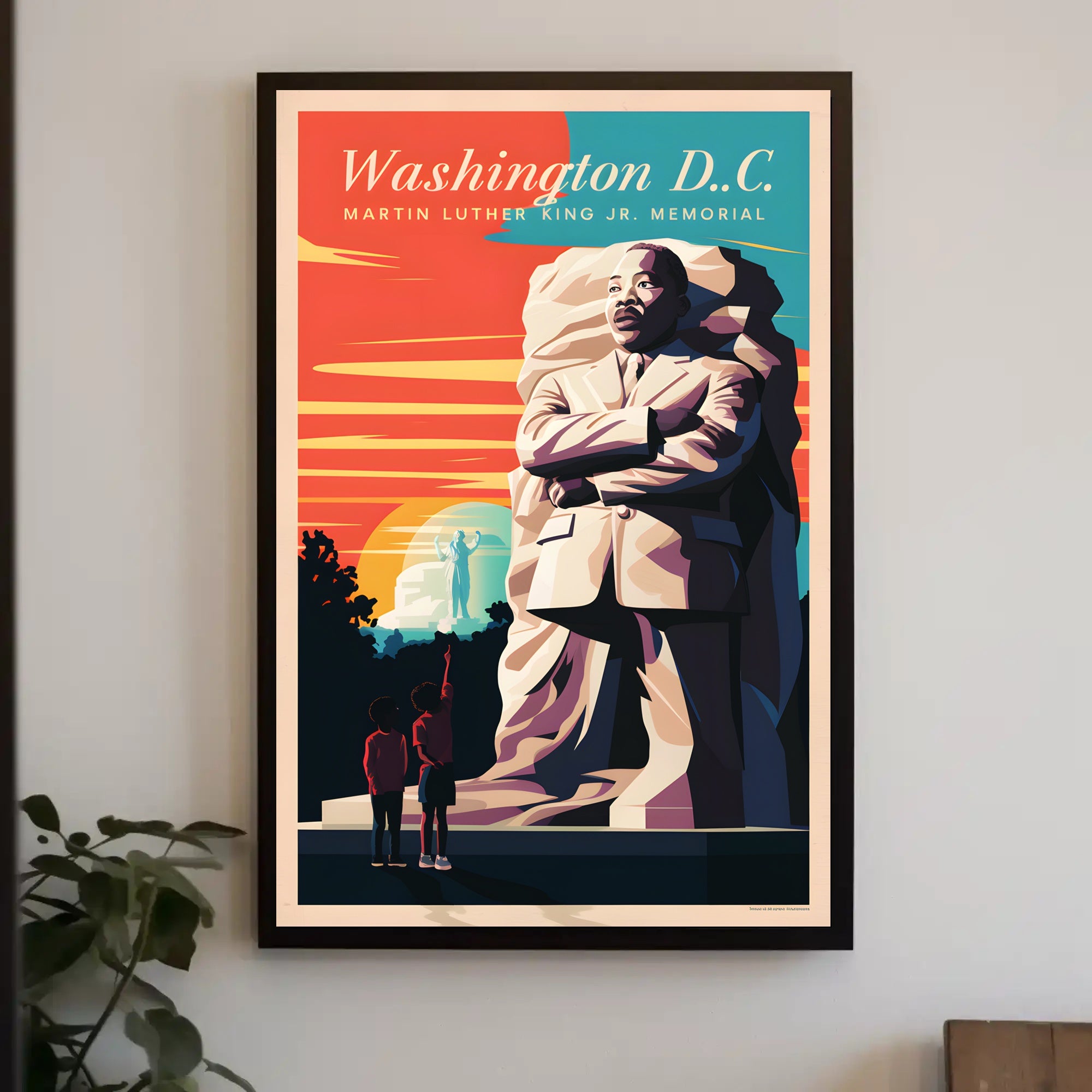 Washington D.C. Martin Luther King Jr. Memorial Poster
