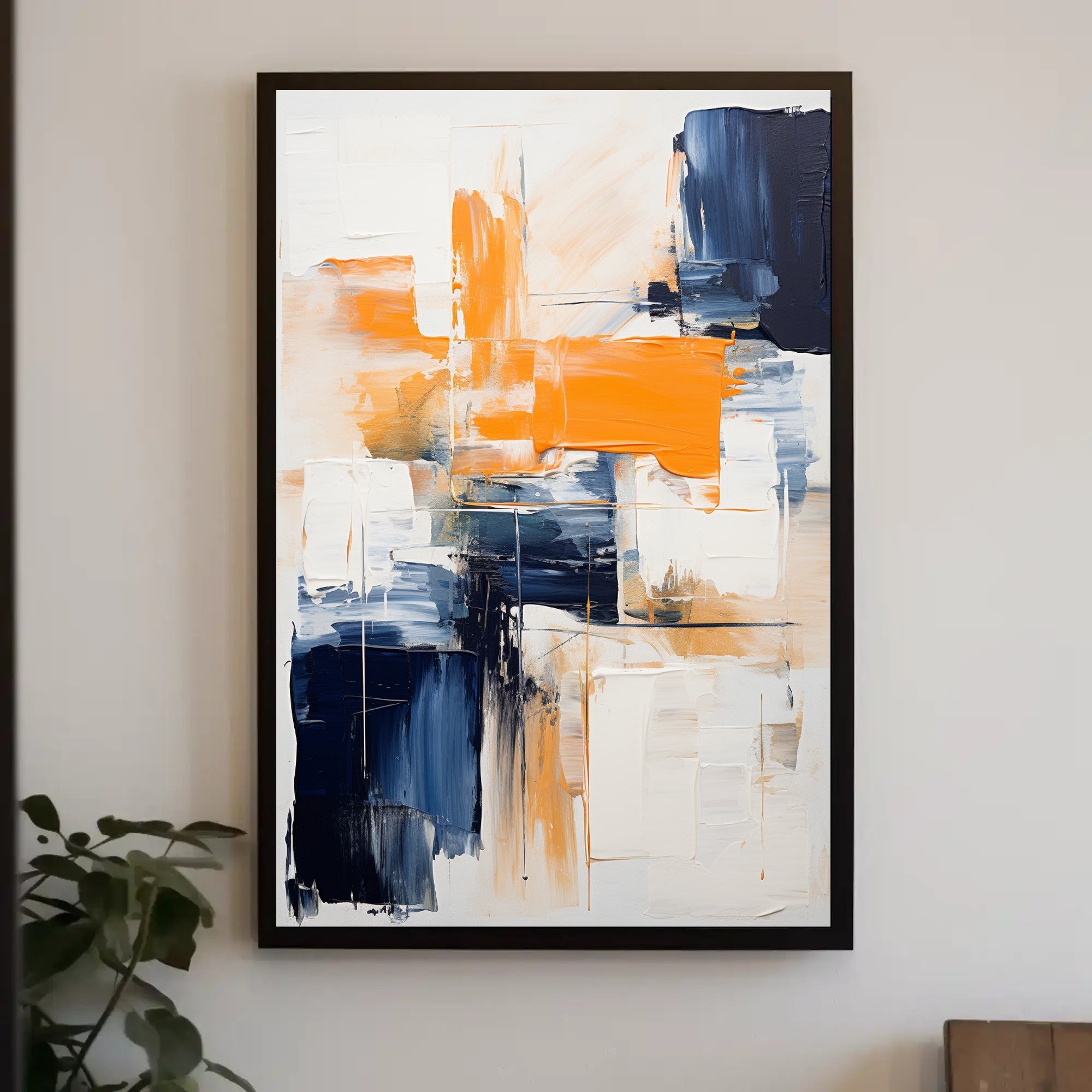 Abstract Color Harmony Abstract Poster