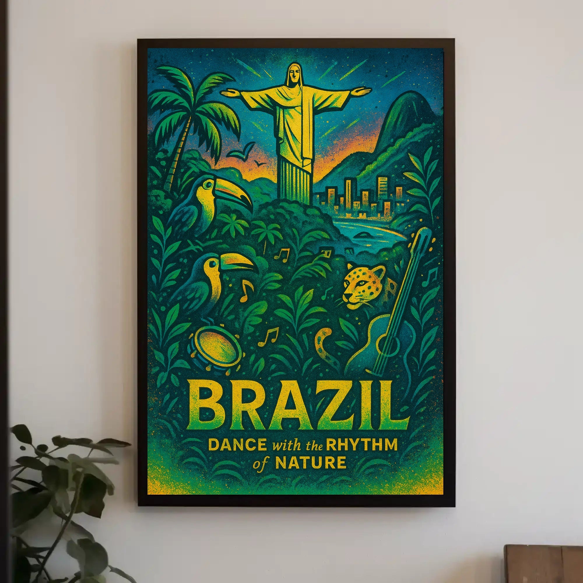 Dance with the Rhythm of Nature Poster