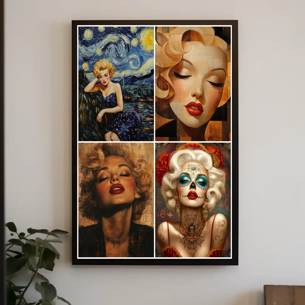 Iconic Elegance A Tribute In Art Poster