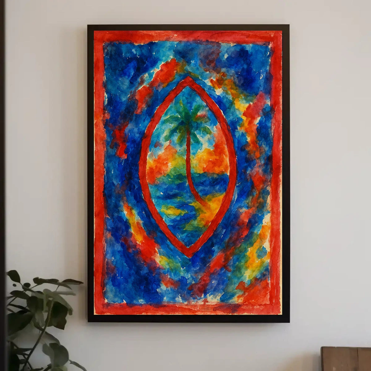 Vibrant Oasis Poster