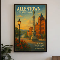 Allentown: Where Heritage Meets Innovation Poster