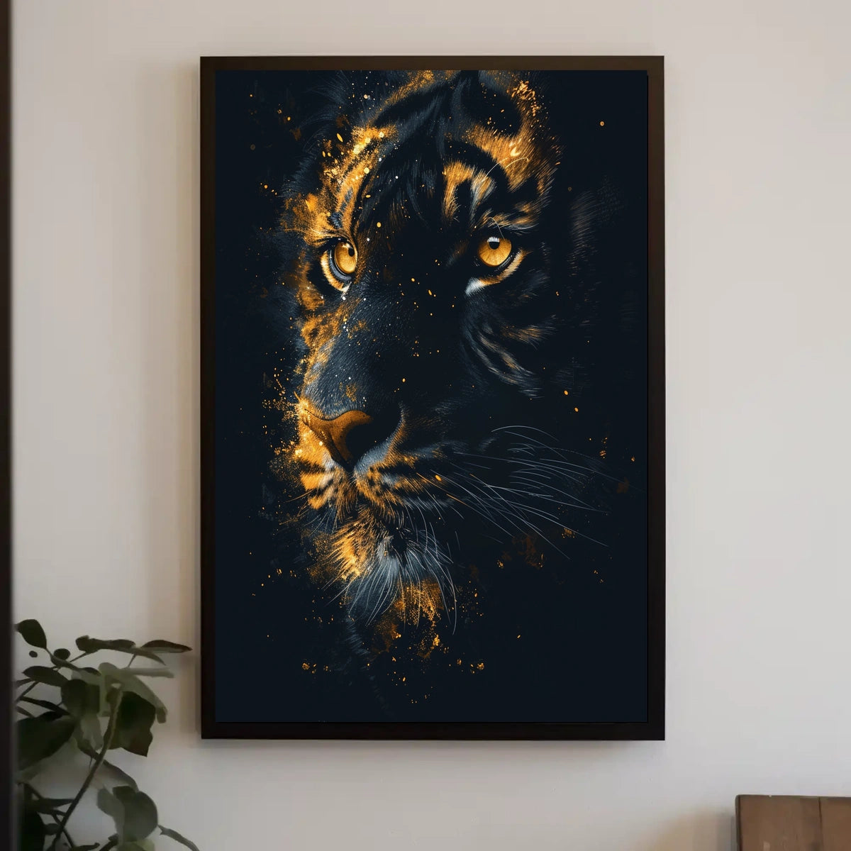 Majestic Tiger Portrait Poster