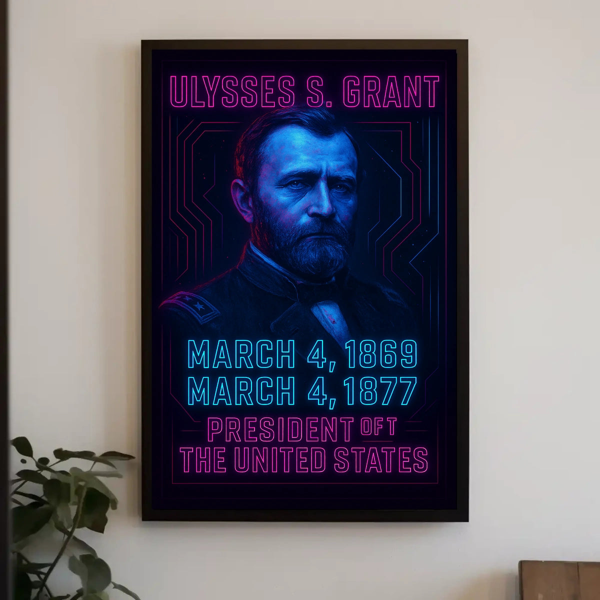 Ulysses S Grant Presidency Portrait Archive Collection Poster