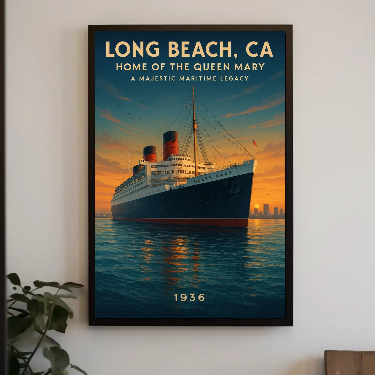The Queen Mary A Majestic Maritime Legacy Poster