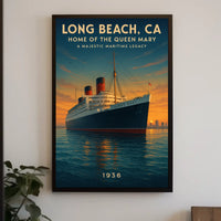 The Queen Mary A Majestic Maritime Legacy Poster