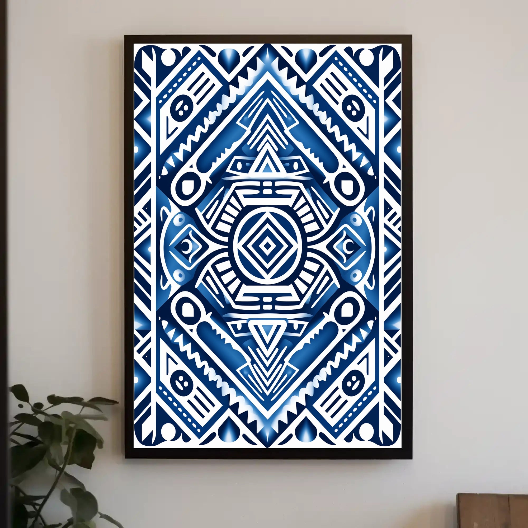 Geometric Harmony Poster