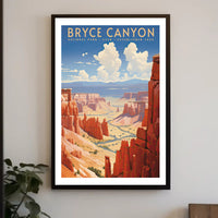 Bryce Canyon National Park Travel Poster