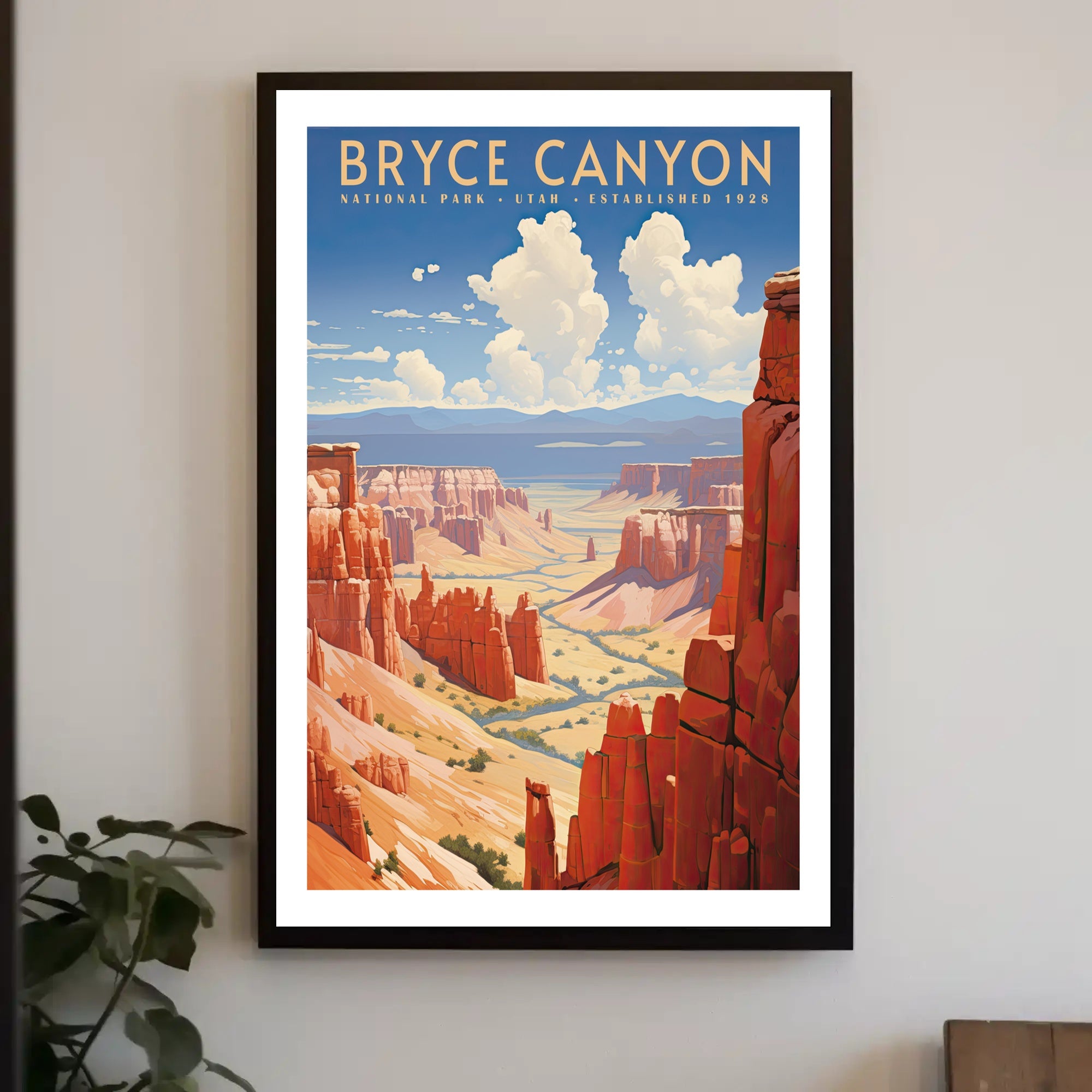 Bryce Canyon National Park Travel Poster