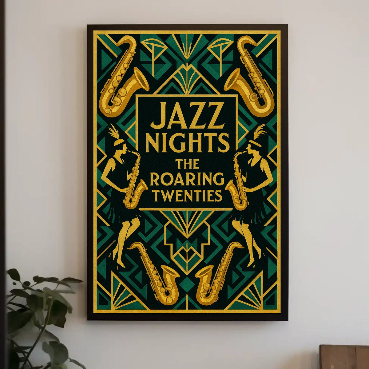 Jazz Nights The Roaring Twenties Poster