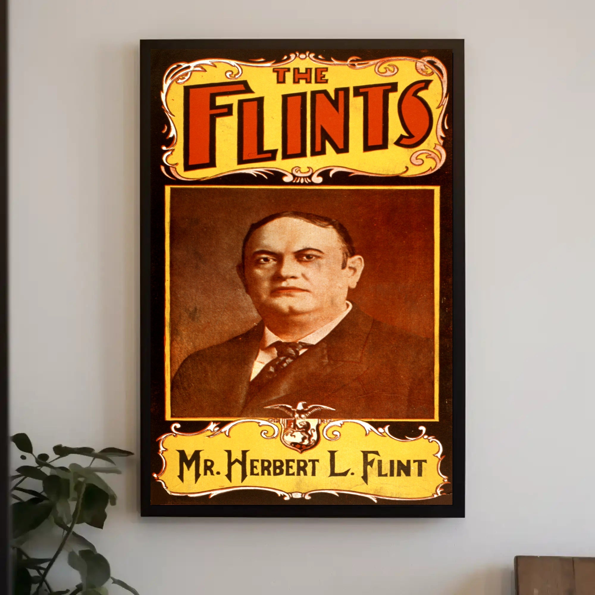 Vintage Entertainment Mr. Herbert L. Flint Poster