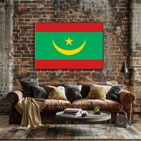 Mauritania Flag Poster