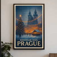 Bohemian Noël In Prague Poster