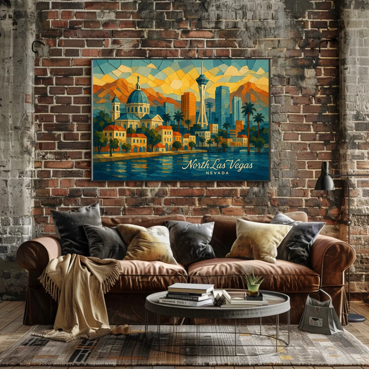 North Las Vegas Skyline Poster