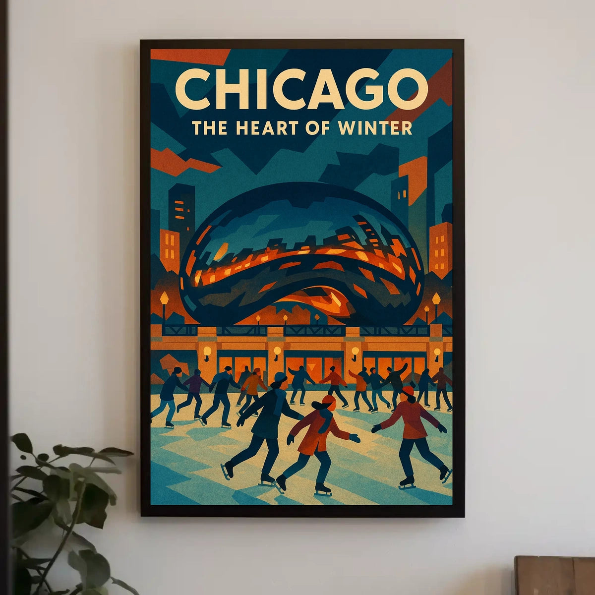 Chicago The Heart Of Winter Poster