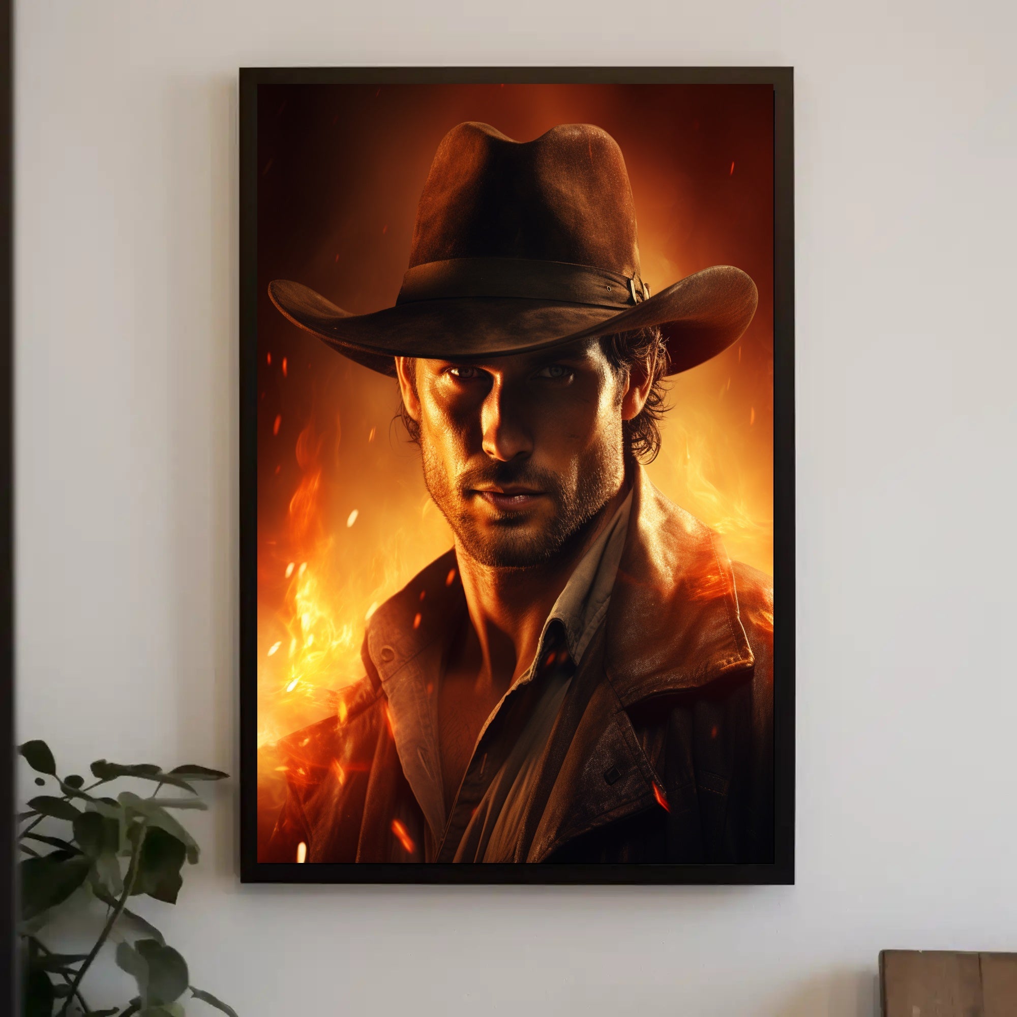 The Fiery Adventurer Poster
