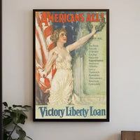Victory Liberty Loan World War I Propaganda Poster