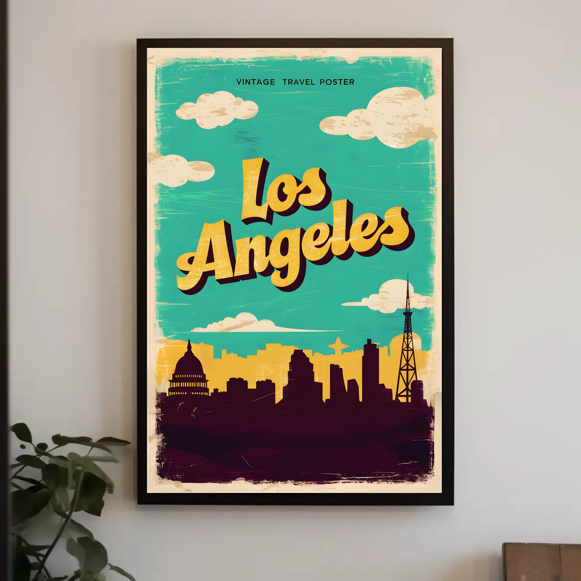 Los Angeles Vintage Poster
