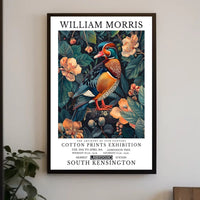 The Artistry of Cotton Prints Exhibition Cultural Poster