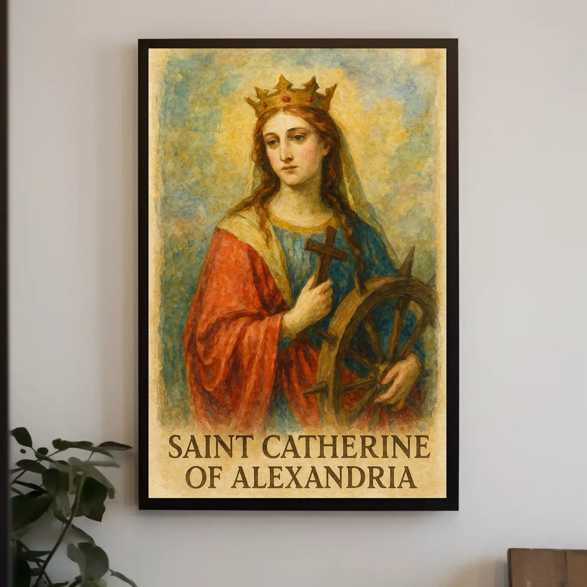 Saint Catherine of Alexandria Poster