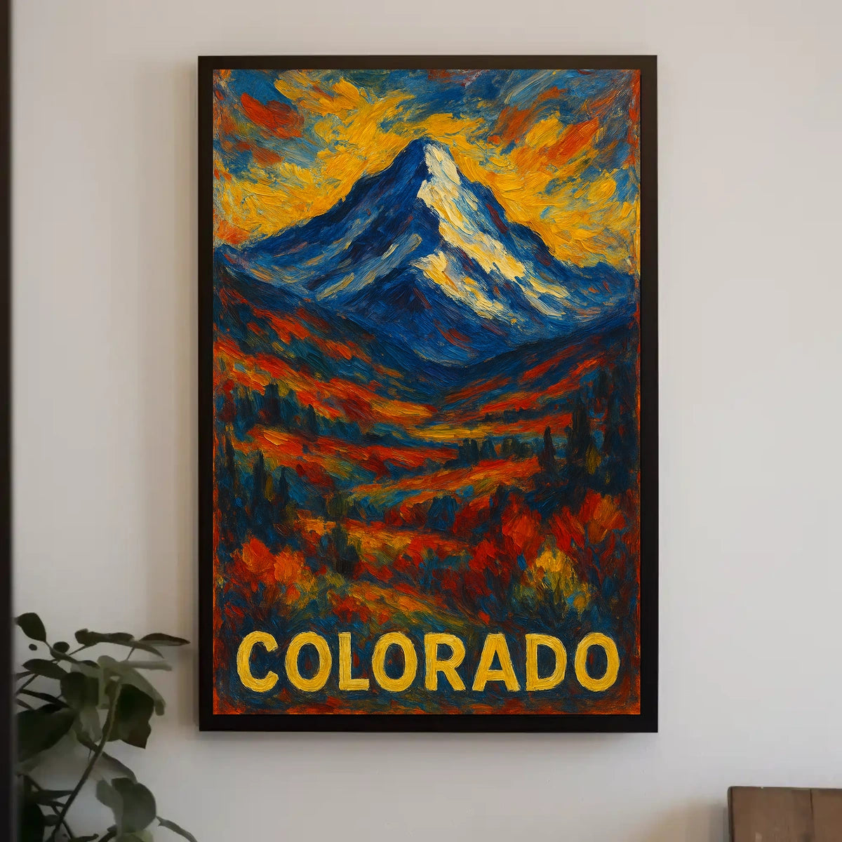 Colorado Mountain Landscape Poster