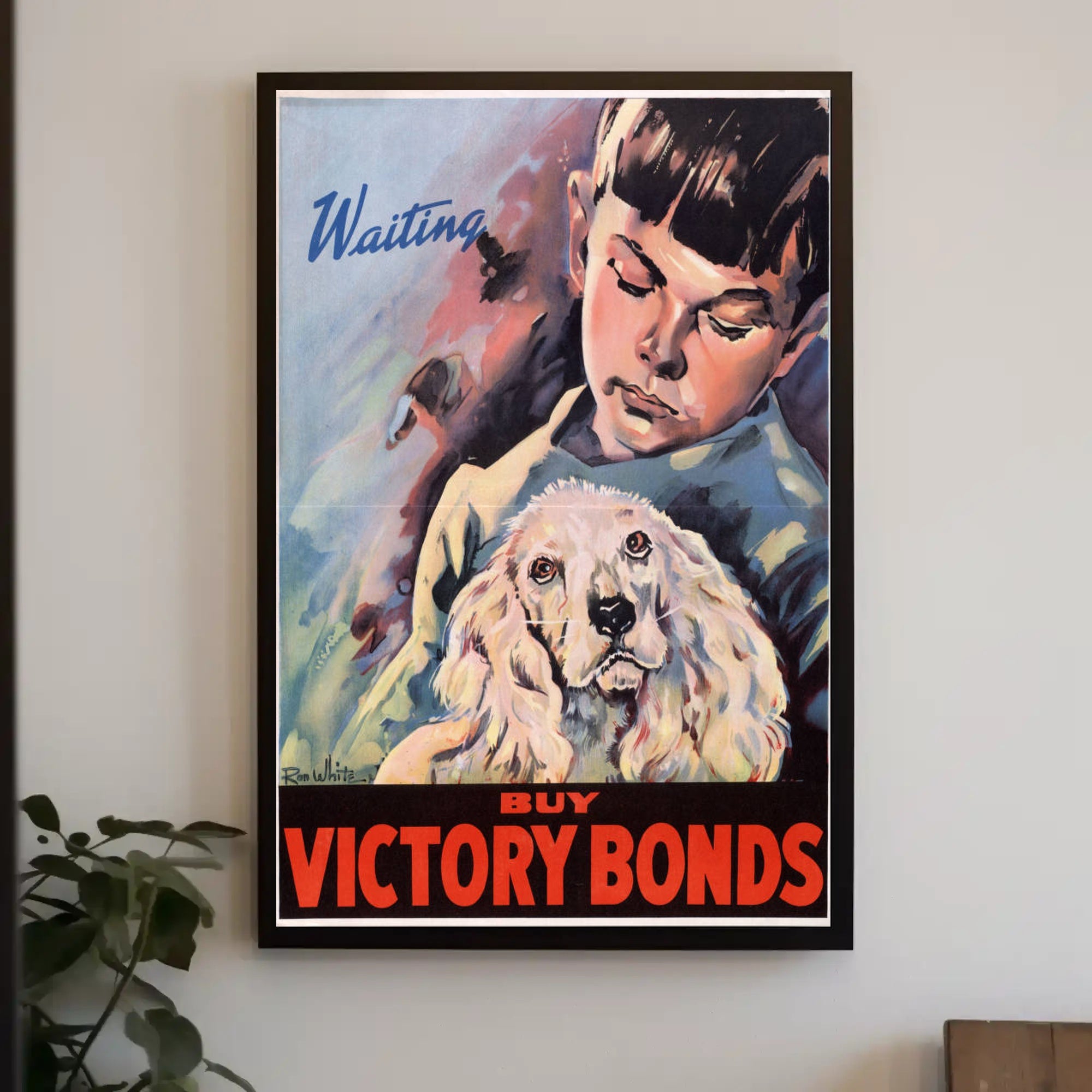Waiting for Victory Poster PosterGoat