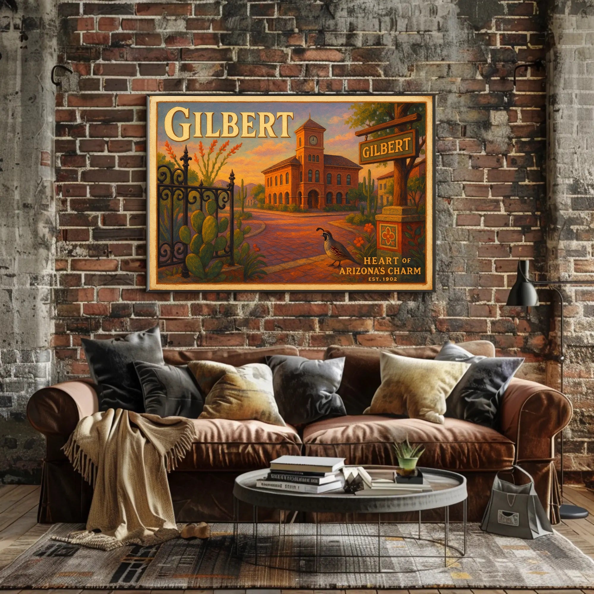 Gilbert Heart of Arizona Charm Poster