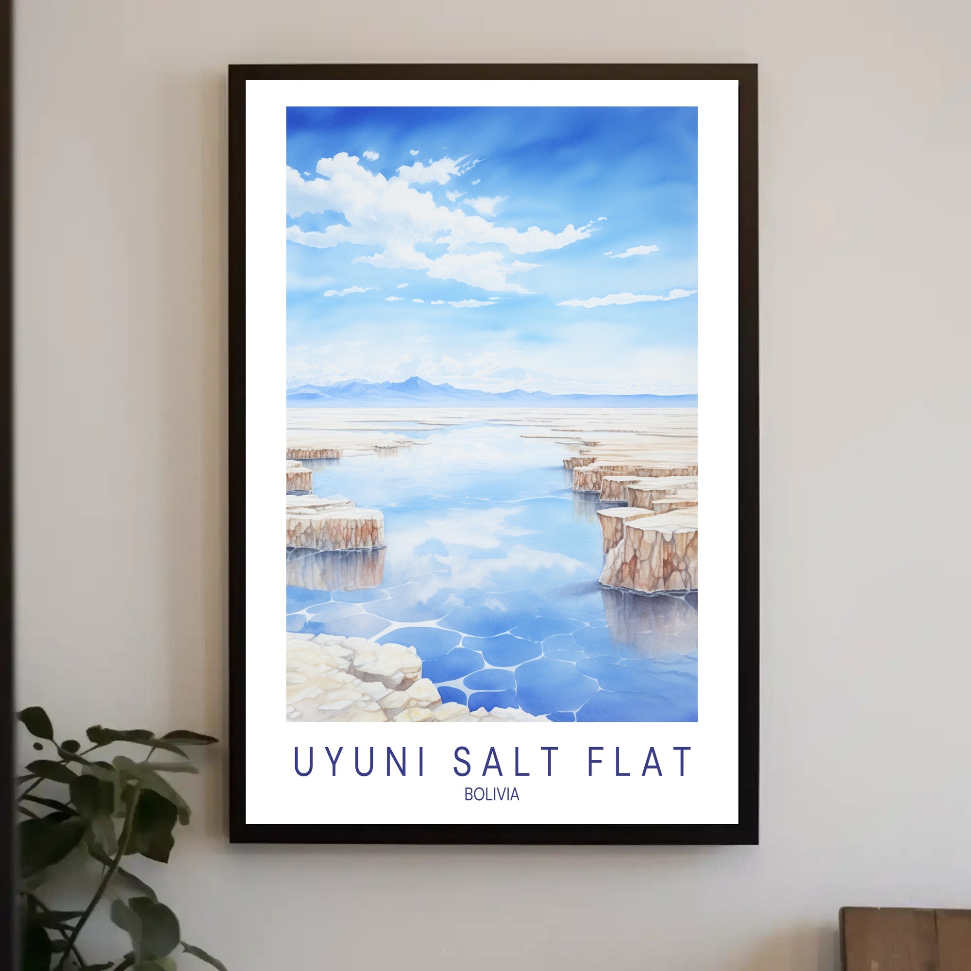 Uyuni Salt Flat Poster PosterGoat