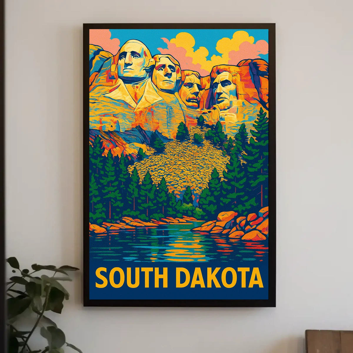 Mount Rushmore in South Dakota Poster